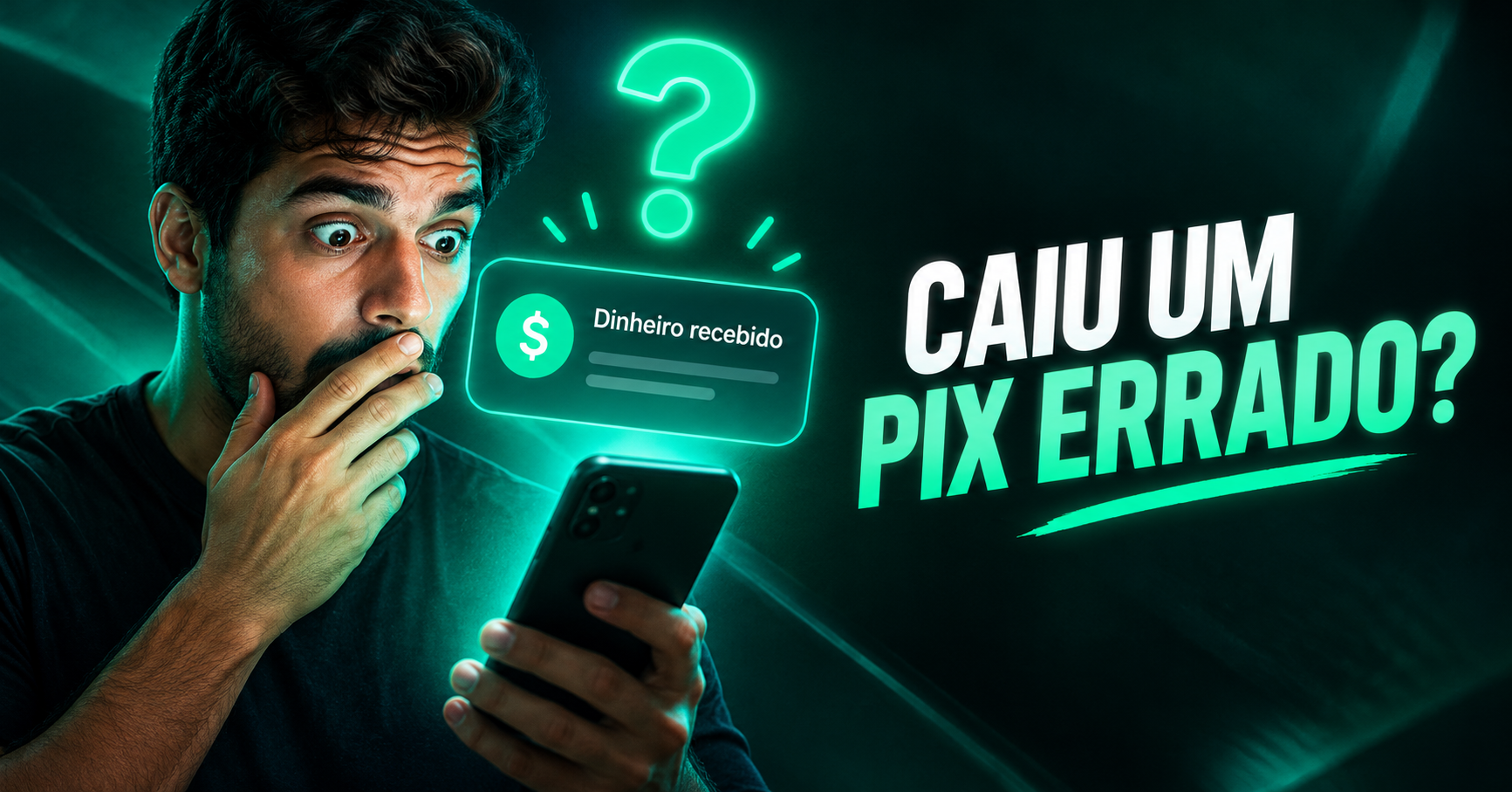 Caiu um Pix Errado na Minha Conta: O Que Fazer (e o Que Nunca Fazer)